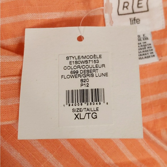 2x 👯♀️Host Pick⚡️CORE Life Cotton & Linen Button Down Shirt - Picture 7 of 9